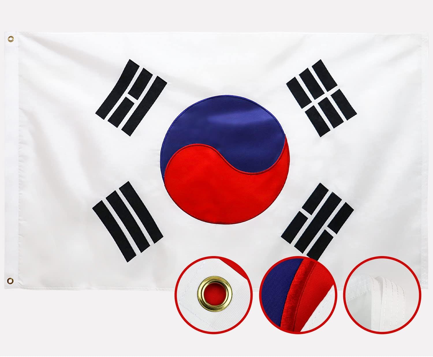 金平韩国国旗 3x5ft